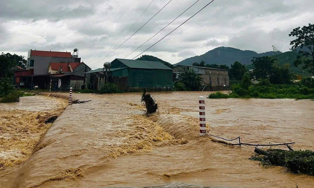  Bắc Ninh: Hoàn lưu bão số 5 gây mưa lớn, một số địa phương bị thiệt hại